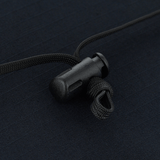 Detalje af snor og stopper på M-Tac Panama Rip-Stop army-hat, inspireret af Boonie-model, lavet af rip-stop stof for holdbarhed.