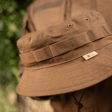 M-Tac Panama Rip-Stop army-hat med semi-stiv skygge og ventilationshuller, ideel til camouflage og vejrbeskyttelse.