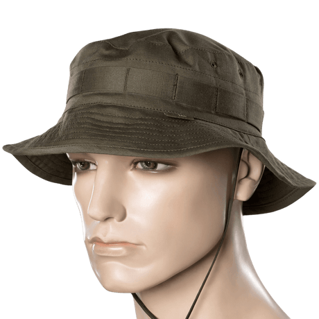 M-Tac Panama Rip-Stop army-hat med semi-stiv skygge og ventilationshuller, perfekt til camouflage og optimal åndbarhed.