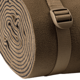 M-Tac Kompressionsrem utility-bælte, robust nylon design, ideel til vandreture og taktisk udstyr, bredde 25 mm, pakkebælte til rygsække.