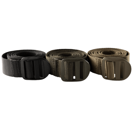 M-Tac Kompressionsrem i nylon, praktisk utility-bælte, perfekt til fastgørelse af udstyr på rygsække, 25 mm bredt og robust design.