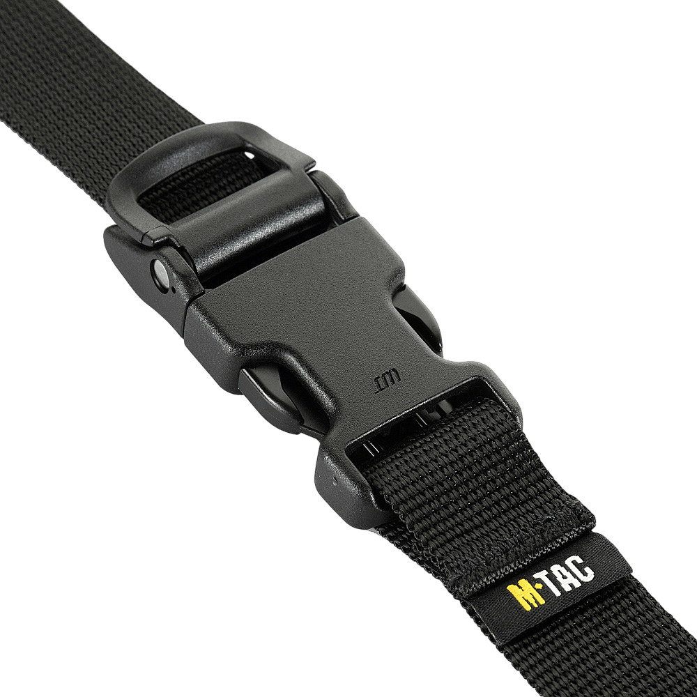 M-Tac Kompressionsrem Gen.II med fastex-spænde og nylon webbing, ideel til fastgørelse af udstyr på rygsække eller soveposer.