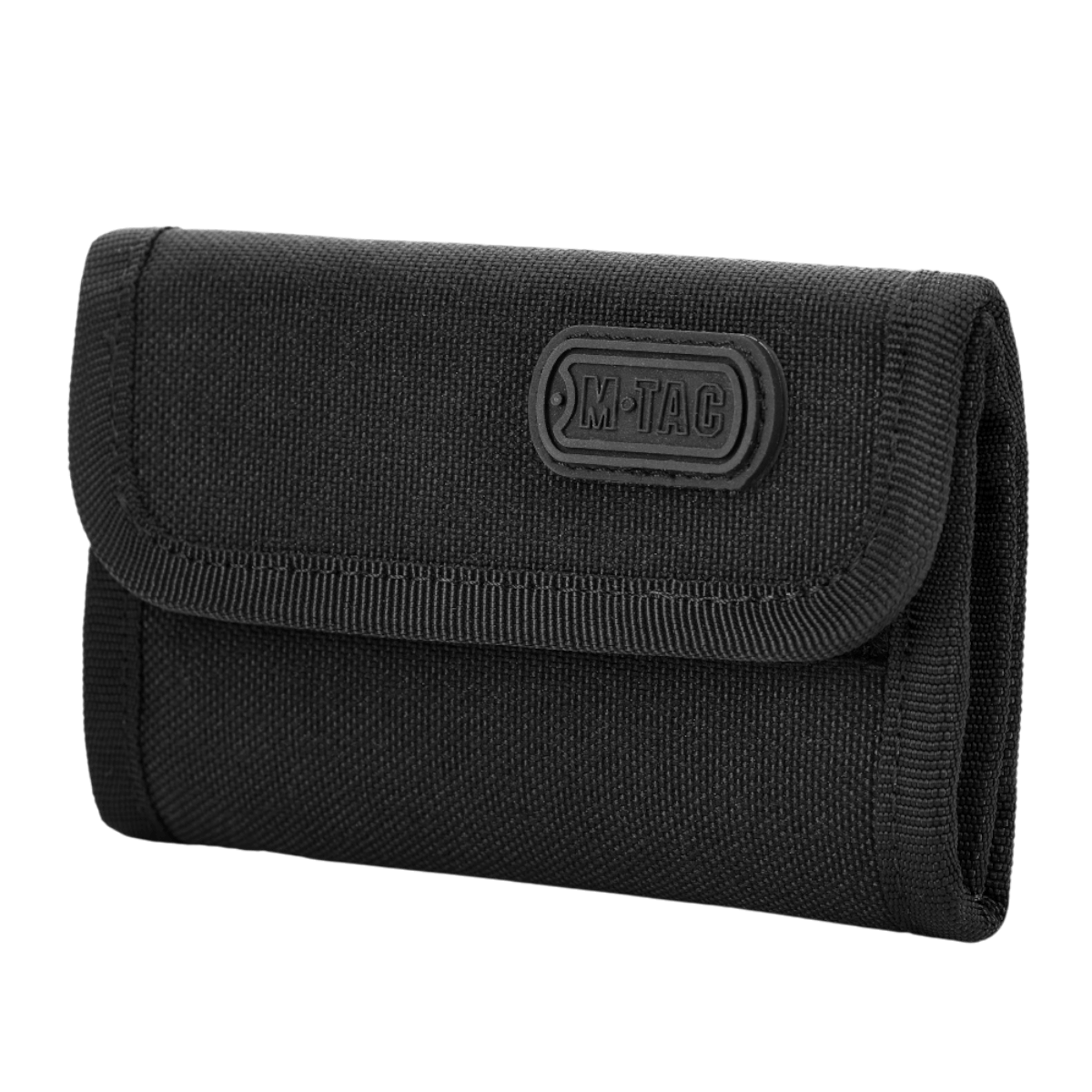 M-Tac Pung Elite i slidstærk sort nylon Cordura med flere rum til kreditkort og småpenge.
