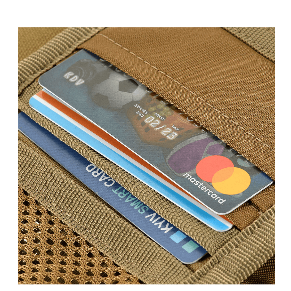 M-Tac Pung med Patch Panel Elite Gen. II med kortpladser og holdbart Oxford Cordura materiale