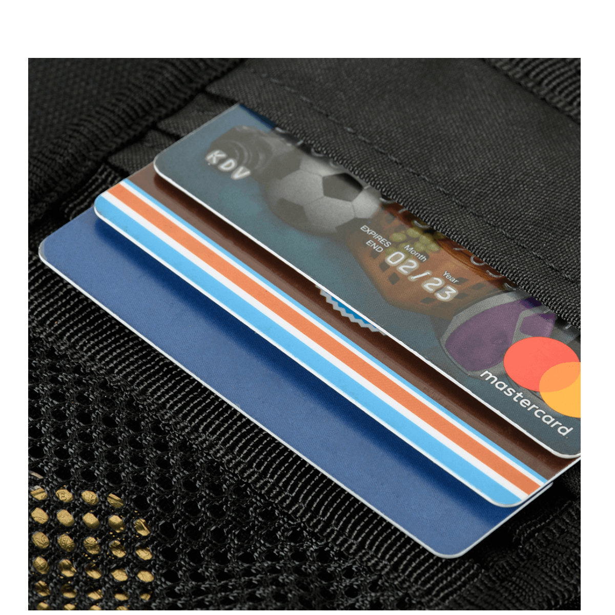 M-Tac Pung med Patch Panel Elite Gen. II kreditkortlommer i slidstærkt design.