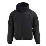 M-Tac Alpha Gen.III Pro Vinterjakke, sort jakke perfekt til -20°C, vandtæt med polyamidforing, G-Loft isolering, justerbar hætte.