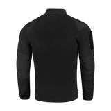 M-Tac Combat Fleece Polartec Jakke set bagfra, høj kvalitet jakke med YKK lynlåse og elastiske manchetter, perfekt til taktisk brug.