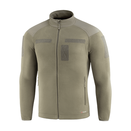M-Tac Combat Fleece Polartec Jakke med Polartec fleece og YKK lynlåse, ideel til taktisk og casual brug.