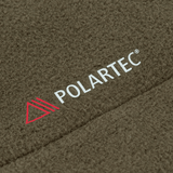 Polartec® fleece close-up on M-Tac Combat Fleece Polartec Jakke, featuring high-quality material and durable design.