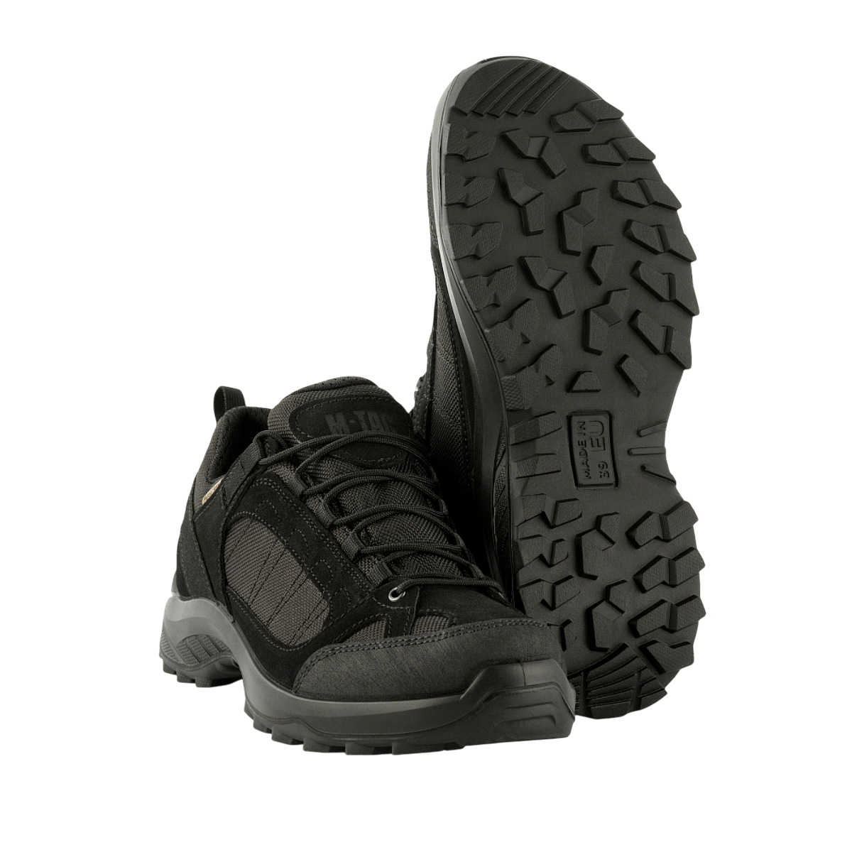 Tactical Sneakers Demi-Season – Let og komfortabel sorte sneakers med robust sål, ideelle til trekking og outdoor-aktiviteter.