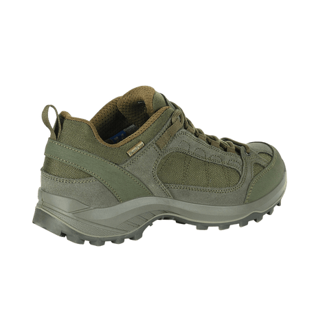 Tactical Sneakers Demi-Season – Let og komfortabel, grøn sko til trekking, trail running og outdoor-aktiviteter i naturlæder og Cordura.