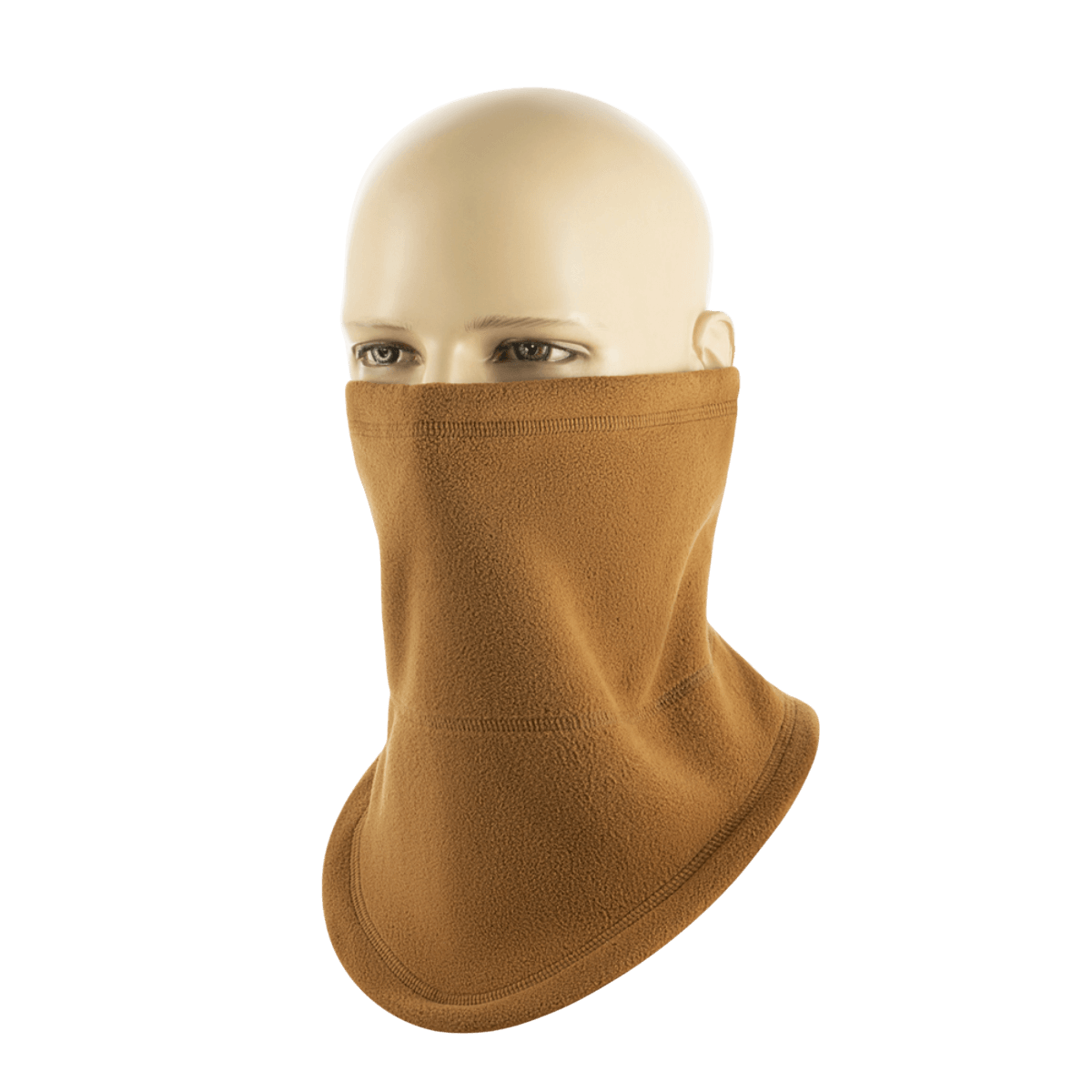 M-Tac Anatomisk Snood Justerbar Elite Fleece (320 g/m²) i brun, multifunktionel tilbehør til koldt vejr med justerbar snøre.