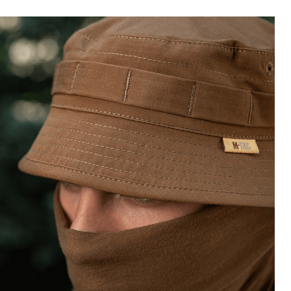 M-Tac Panamahat Gen. II Flex Rip-Stop i slidstærkt rip-stop stof til hverdagsbrug