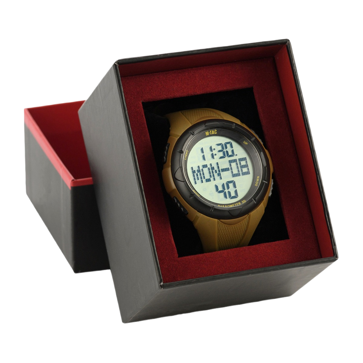 M‑Tac Taktisk Ur med Pedometer