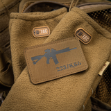 M-Tac AR-15 223/5,56 Laser Cut Patch