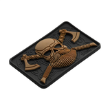 M-Tac Bearded Skull 3D PVC Patch