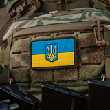 M-Tac Patch Ukraine Flag med Våbenskjold