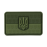 M-Tac Patch Ukraine Flag med Våbenskjold