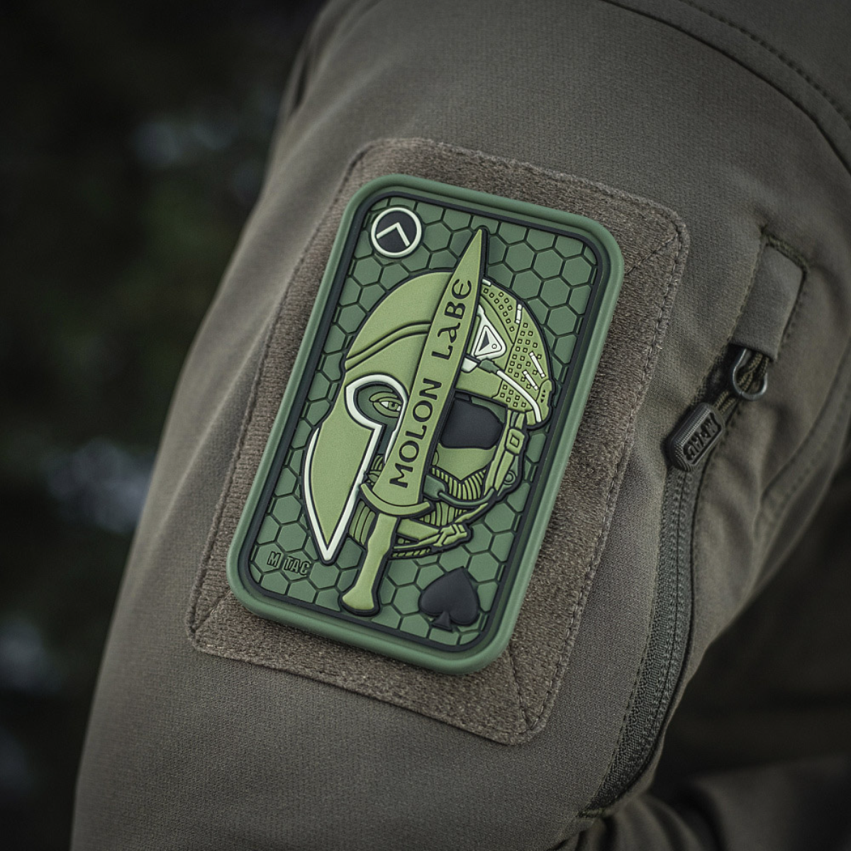 M-Tac Patch Molon Labe 3D PVC