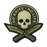M-Tac Patch No Knife – No Life 3D PVC