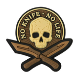 M-Tac Patch No Knife – No Life 3D PVC