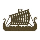 M-Tac Patch Drakkar Laser Cut – Vikingeskib