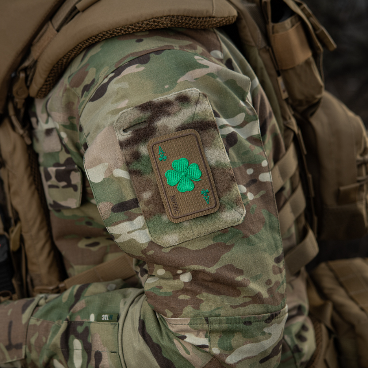 M-Tac Patch Lucky Card (Broderi)