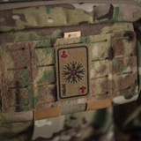 M-Tac Patch Kort Helm of Horror (Broderi)