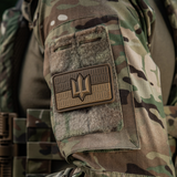 M-Tac patch Ukraine Flag with ZSU Trident PVC
