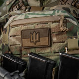 M-Tac patch Ukraine Flag with ZSU Trident PVC