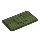M-Tac patch Ukraine Flag with ZSU Trident PVC