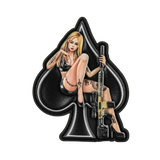 M-Tac patch Lady of Spades PVC
