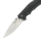 M-Tac Outdoor & Militær foldekniv - Type 4 med rustfri stålblad og G10-kompositmaterialehåndtag, letvægts taktisk design.