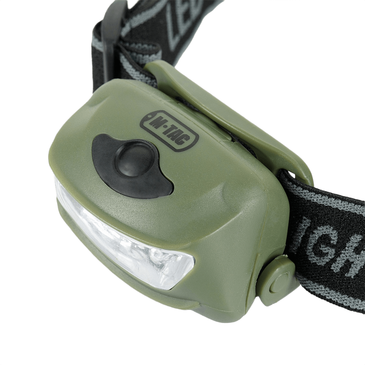 M-Tac Pandelygte 4+1 LED med elastisk hovedrem og justerbare lysfunktioner