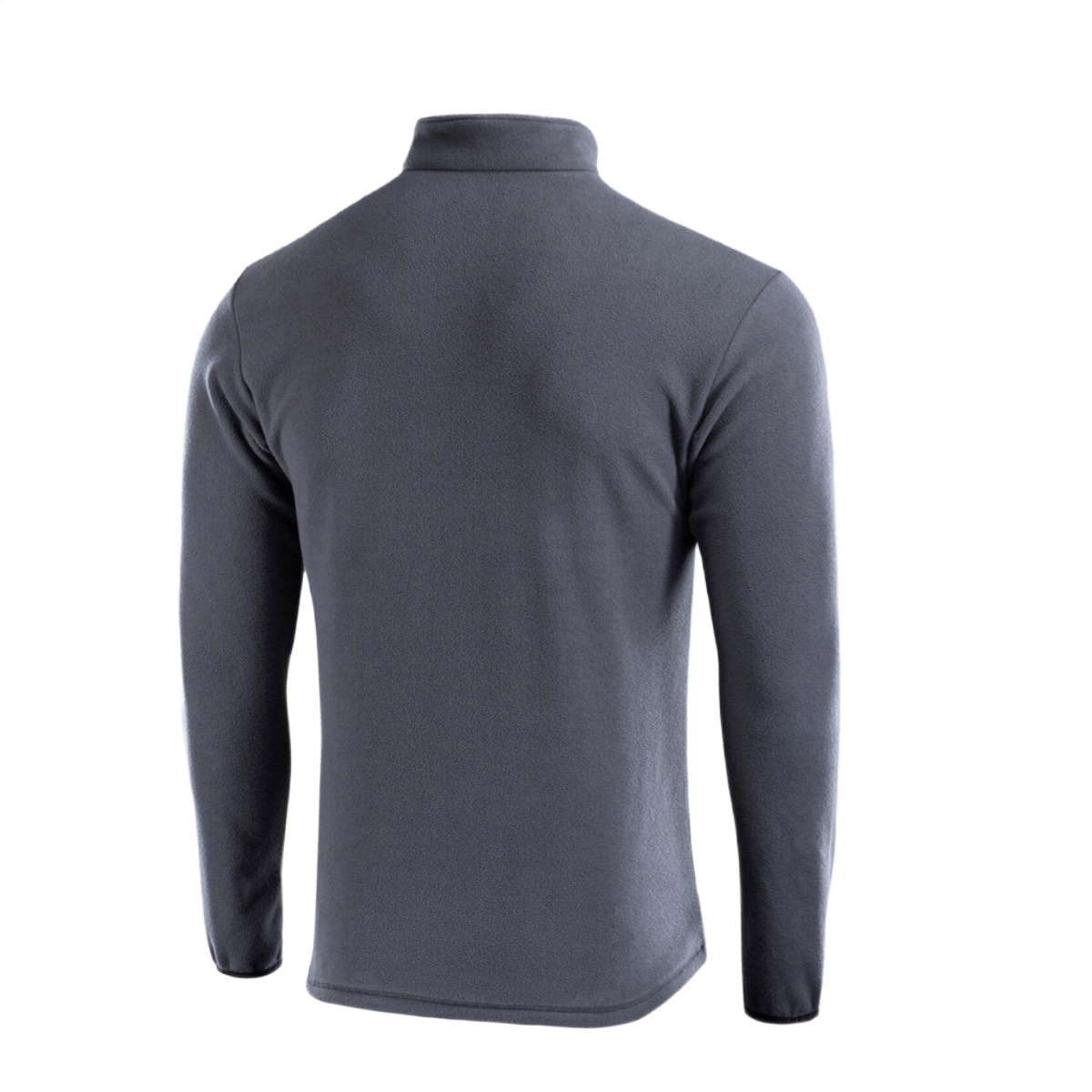 M-Tac Delta Fleece Jakke bagside, ideel til udendørs aktiviteter i koldt vejr, med tommelhuller for ekstra komfort.