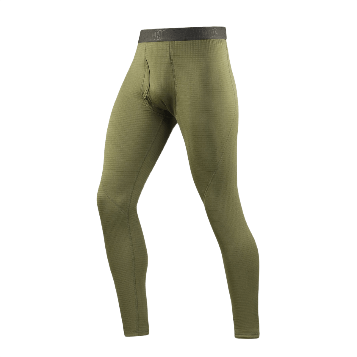 M-Tac Delta Level 2 Fleece Bukser i olivengrøn, varme og fugtbestandige, designet til fysisk aktivitet i kolde omgivelser.