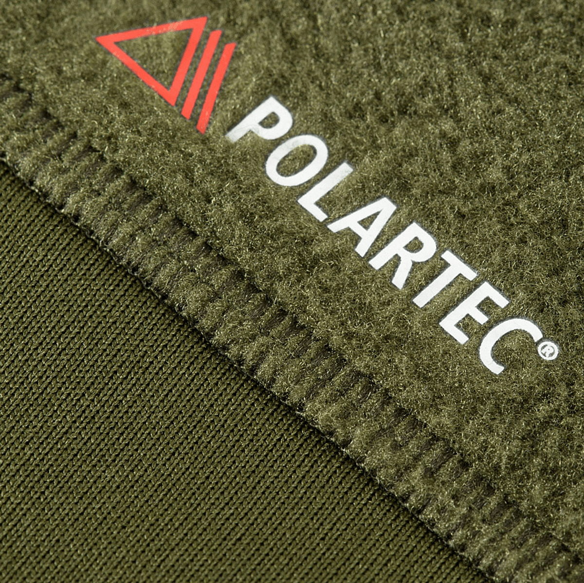 Polartec-materiale på M-Tac Polartec Sport Fleecejakke viser kvalitet og holdbarhed