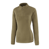 M-Tac Delta Polartec Pullover Dame i olivengrøn farve med lynlås og langærmet design.
