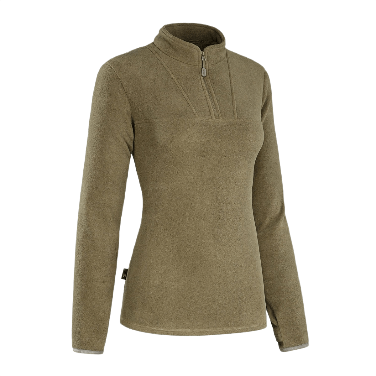 M-Tac Delta Polartec Pullover Dame i khaki farve, stilfuldt og komfortabelt design til kvinder.