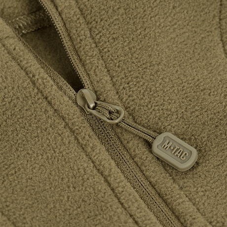 Detalje af lynlås på M-Tac Delta Polartec Pullover Dame