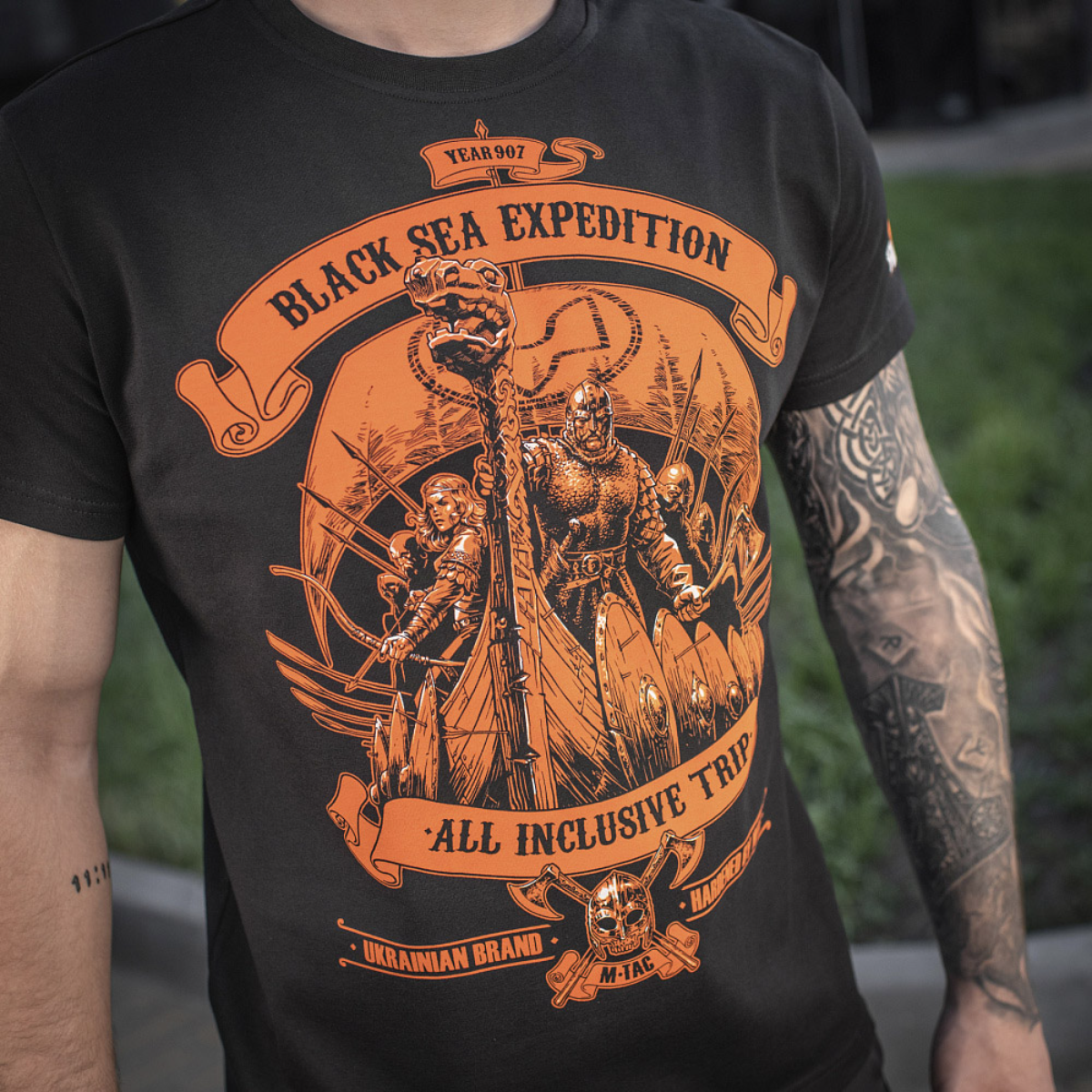 M-Tac T-shirt Black Sea Expedition