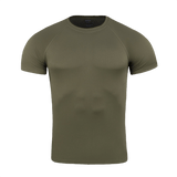 M-Tac T-Shirt Raglan Sweat-Wicking Tactical Summer, velegnet til varme dage og aktiv brug, hurtigtørrende polyester