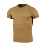M-Tac T-Shirt Raglan Sweat-Wicking Tactical Summer kortærmet t-shirt, svedtransporterende polyester, ideel til aktive dage i sommer.