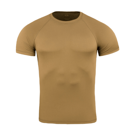 M-Tac T-Shirt Raglan Sweat-Wicking Tactical Summer for optimal komfort og bevægelsesfrihed i varmt vejr, 100% polyester