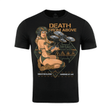 M-Tac T-Shirt Mavic Delivery Service med pin-up pige og drone. Inspireret af WW2 kultur, lavet i bomuld og elastan.