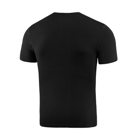 M-Tac T-Shirt Mavic Delivery Service i sort, set bagfra, inspireret af Pin-Up-kultur fra Anden Verdenskrig, komfortabel pasform.