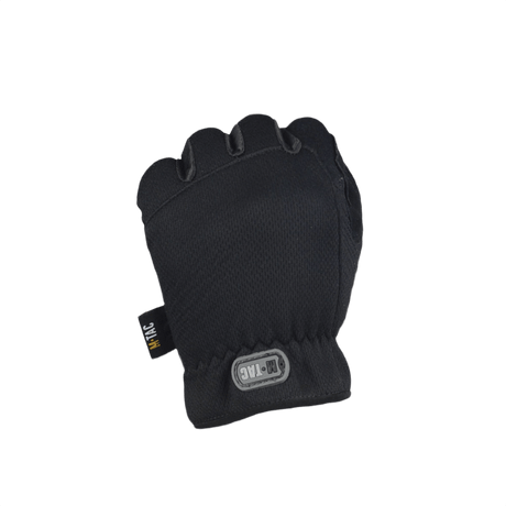 M-Tac Handsker Scout Tactical med komfortabelt design og ægte læder i håndfladen for ekstra beskyttelse, set forfra.