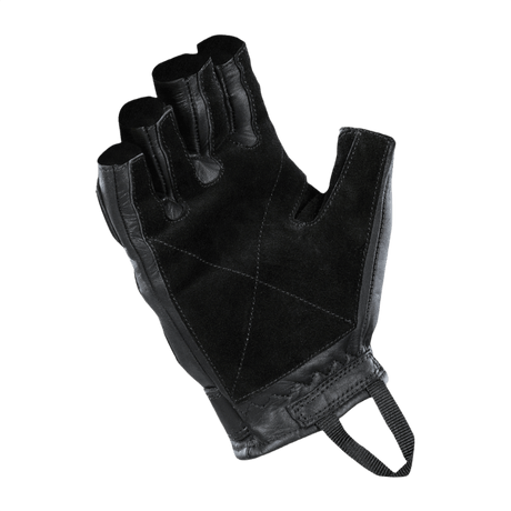 M-Tac Fingerløse Handsker Assault Tactical Mk.1 til taktisk brug med forstærket læderhåndflade og justerbar velcro.