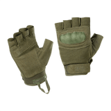 M-Tac Fingerløse Handsker Assault Tactical Mk.3 med forstærket håndflade og velcro, ideelle til våbenbrug og komfort.