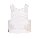 Anorak Rhodium® Concealable II Stik & Skudsikker Vest i hvid, niveau IIIA beskyttelse, synligt slidstærkt rip-stop ydermateriale.
